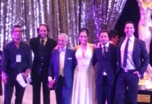 La ACPT por sus 21 años Gustavo Rojo reciendo su premio honorífico por 75 años de trayectoria.