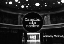 Melina León, Directora de la película "Canción sin Nombre", un film inspirado en una historia real sobre el trafico de niños en Lima en los años ochenta.