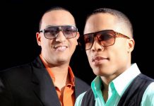 Rafael Berroa "Chiquito Timbal" y Enmanuel Frias "Manuel Piano".