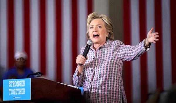 La excandidata dem&oacute;crata a la Casa Blanca, Hillary Clinton.