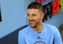 El delantero español David Villa.
