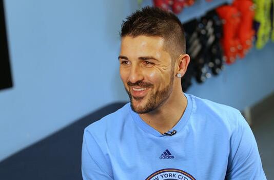 David Villa volvió a ser el jugador ejemplar en la jornada de la MLS El delantero español David Villa.