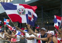 El Desfile Nacional Dominicano, hoy llamado Dominican Day Parade, fue fundado el 16 de junio de 1982 y se celebró por primera vez recorriendo la avenida Audubon y continuando hasta la calle 190.