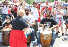 El tradicional “Festival Cultural de la Calle 152” de El Bronx, reunió a miles de personas, quienes asistieron para escuchar y bailar a la música representativa de Puerto Rico, la Salsa, Reggaeton como también La Bomba y Plena.