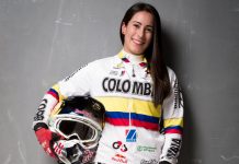 La ciclista colombiana Mariana Pajón, número uno en el escalafón mundial de la UCI y ganadora de la medalla de oro en las Olimpiadas Londres 2012, la segunda de toda la historia olímpica colombiana, es una de las esperanzas olímpicas de Colombia en estas olimpiadas.
