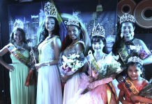 Lina Cruz durante su participación en el reinado del Centro Cívico Colombiano de Nueva York donde ganó por decisión unánime.