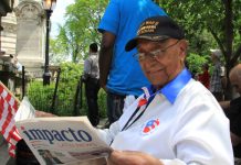 Melissa Mark-Viverito, Vocero del Consejo de la Ciudad de Nueva York sobre el Mes de Concientización de la Violencia Armada, en su intervención dijo que: “sabemos que hay mucho más que hacer legislativamente para prevenir los delitos con armas y muertes por armas accidentales, pero hay una responsabilidad a nivel federal y de toda la comunidad”.