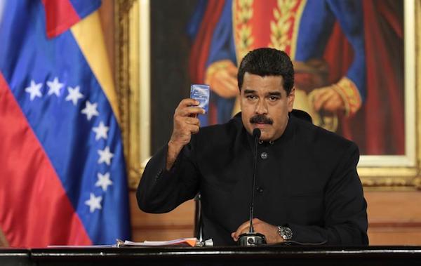el presidente de Venezuela, Nicol&aacute;s Maduro