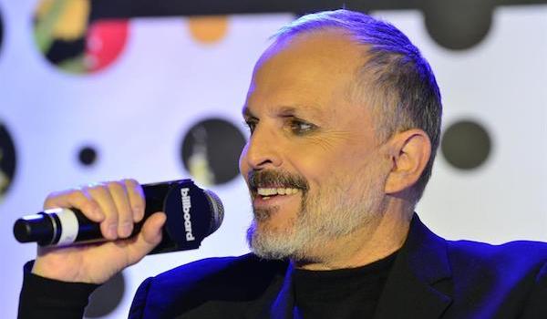 El cantante español Miguel Bosé