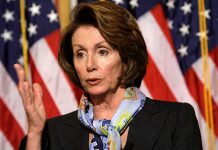 La líder de la minoría demócrata en la Cámara de Representantes, Nancy Pelosi