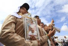 Día del Padre: Recordando a papá en su día especial El papa Francisco asiste al rezo de medio día en la Catedral de St. Matthew en Washington.