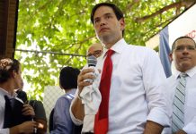 Marco Rubio recibió hoy el apoyo de tres congresistas de Florida que estaban con Jeb Bush.