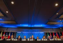 El Acuerdo de Asociación Transpacífico, el tratado comercial más ambicioso jamás creado Los representantes de doce países del Pacífico, incluyendo a Estados Unidos, tras alcanzar un acuerdo para el más ambicioso pacto comercial jamás logrado, que representa el 40 % de la economía mundial.