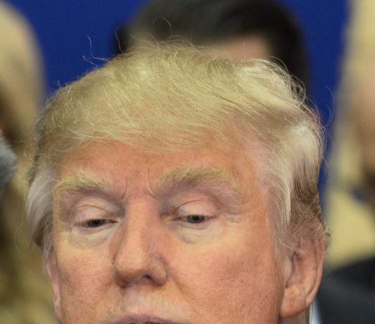 Trump dice que EE.UU. no está preparado para aprobar una reforma migratoria El presidente de los Estados Unidos, Donald J. Trump (c), saluda al gobernador de Puerto Rico, Ricardo Rosselló (i) a su llegada a la base aérea Luis Muñiz de la Guardia Nacional hoy, martes 3 de octubre de 2017, en San Juan (Puerto Rico).