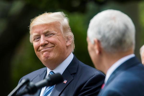 El presidente de los Estados Unidos, Donald Trump.