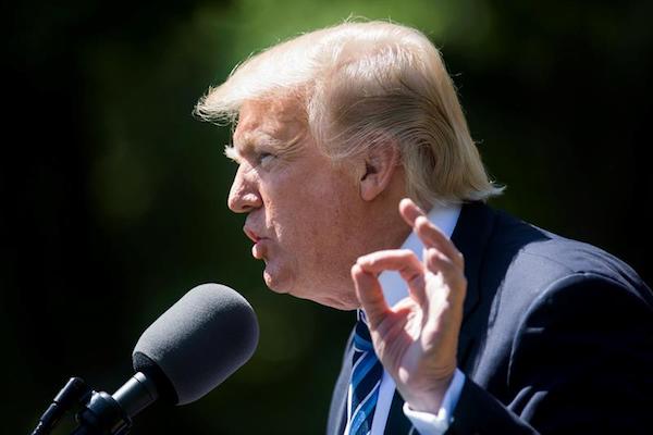  El presidente estadounidense Donald Trump.