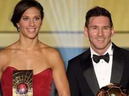 La brasileña Marta, postulada por séptima vez, y las atacantes estadounidenses Alex Morgan y Abby Wambach fueron nominadas hoy como candidatas al Balón de Oro 2012 femenino, premio que conceden la FIFA y la revista francesa France Football.