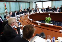 Estados Unidos y México "trabajan de manera conjunta a fin de fortalecer la capacidad de las instituciones de seguridad pública, de justicia y de salud pública en ambos países y así reducir los efectos negativos en la sociedad derivados del uso de drogas, especialmente heroína y metanfetaminas"