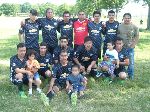 El conjunto 'criollo' guatemalteco, United F.C. que viene desempenando una excelente campa&ntilde;a con una sola ca&iacute;da en el campeonato de la Liga Mexicana Diaz de F&uacute;tbol Soccer. (Foto: Buki Chapin)