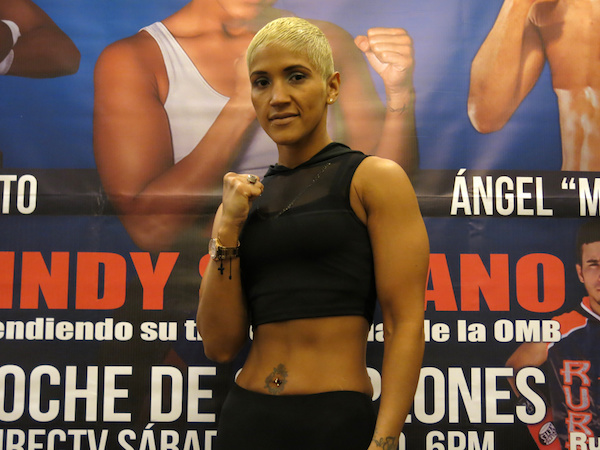 La puertorrique&ntilde;a Cindy Serrano es la campeona del peso pluma de la Organizaci&oacute;n Mundial de Boxeo (OMB). 