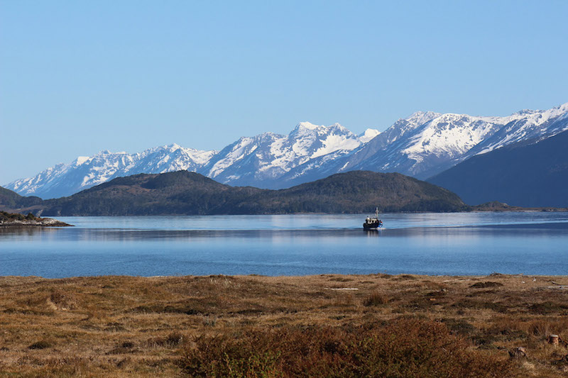 Fotograf&iacute;a cedida por el Servicio Nacional de Turismo (SERNATUR) de la regi&oacute;n de Magallanes y la Ant&aacute;rtica Chilena, que muestra Caleta Mar&iacute;a, ubicada en Tierra del Fuego (Chile). 