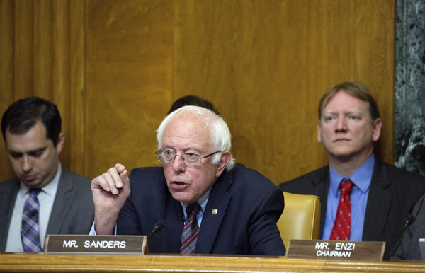 BERNIE SANDERS podría enfrentar a Donald Trump (si no lo tumban antes), y ser el presidente de Estados Unidos, probablemente el más anciano de la historia estadounidense.