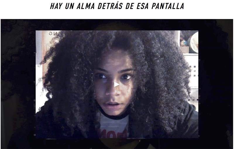 La nueva película de AT&T, "Hay un alma detrás de esa pantalla", se puede ver en //www.soulbehindthatscreen.org/espanol/