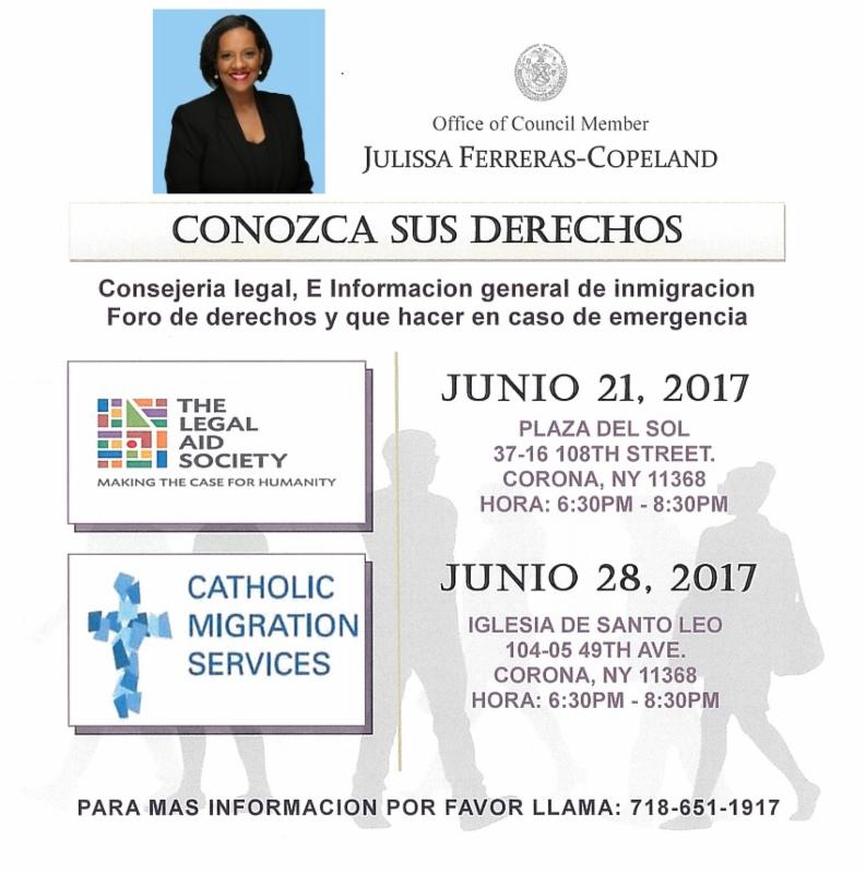 Conozca Sus Derechos con Julissa Ferreras-Copeland