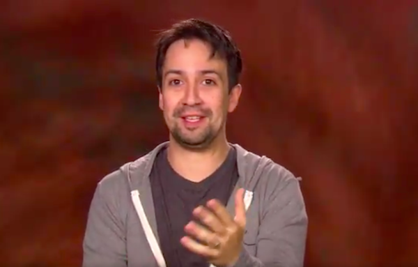 El cantante y compositor de raíces puertorriqueñas Lin-Manuel Miranda.