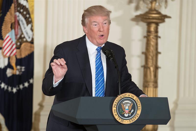 El presidente de los Estados Unidos, Donald Trump.
