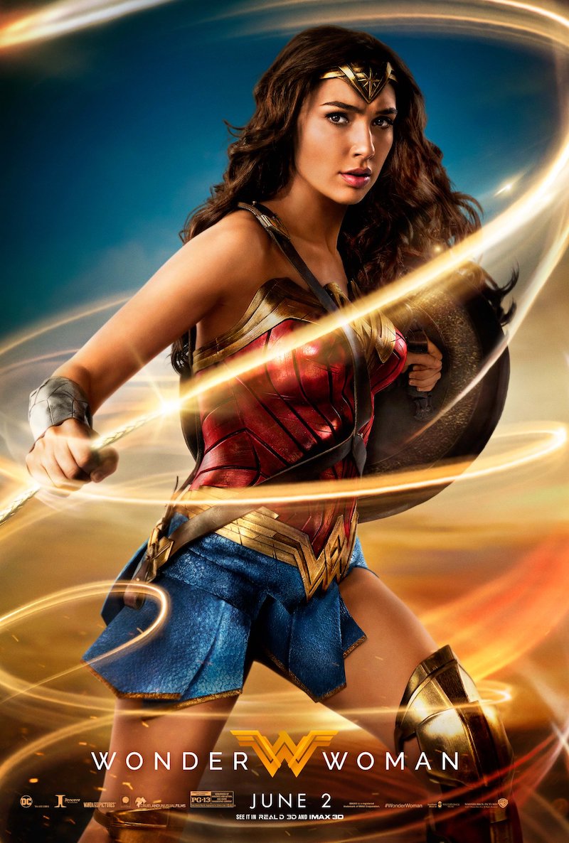 Wonder Woman protagonizada por Gal Gadot.