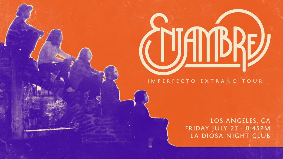 La banda de rock Enjambre, inici&oacute; hoy su giro por EE.UU. (Foto Facebook Enjambre)