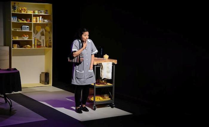 Julissa Rom&aacute;n, es Mar&iacute;a Ang&eacute;lica en "Nanas".