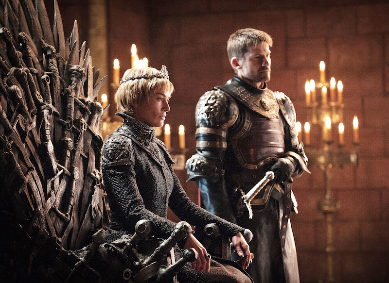 Lena Headey como Cersei Lannister y Nikolaj Coster-Waldau como Jaime Lannister, en la nueva temporada de "Juego de Tronos". Foto: Helen Sloan/HBO