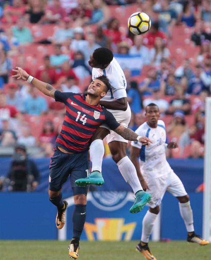 Seleccion de Estados Unidos reforzada para enfretar el partido de manana miercoles frente a El Salvador