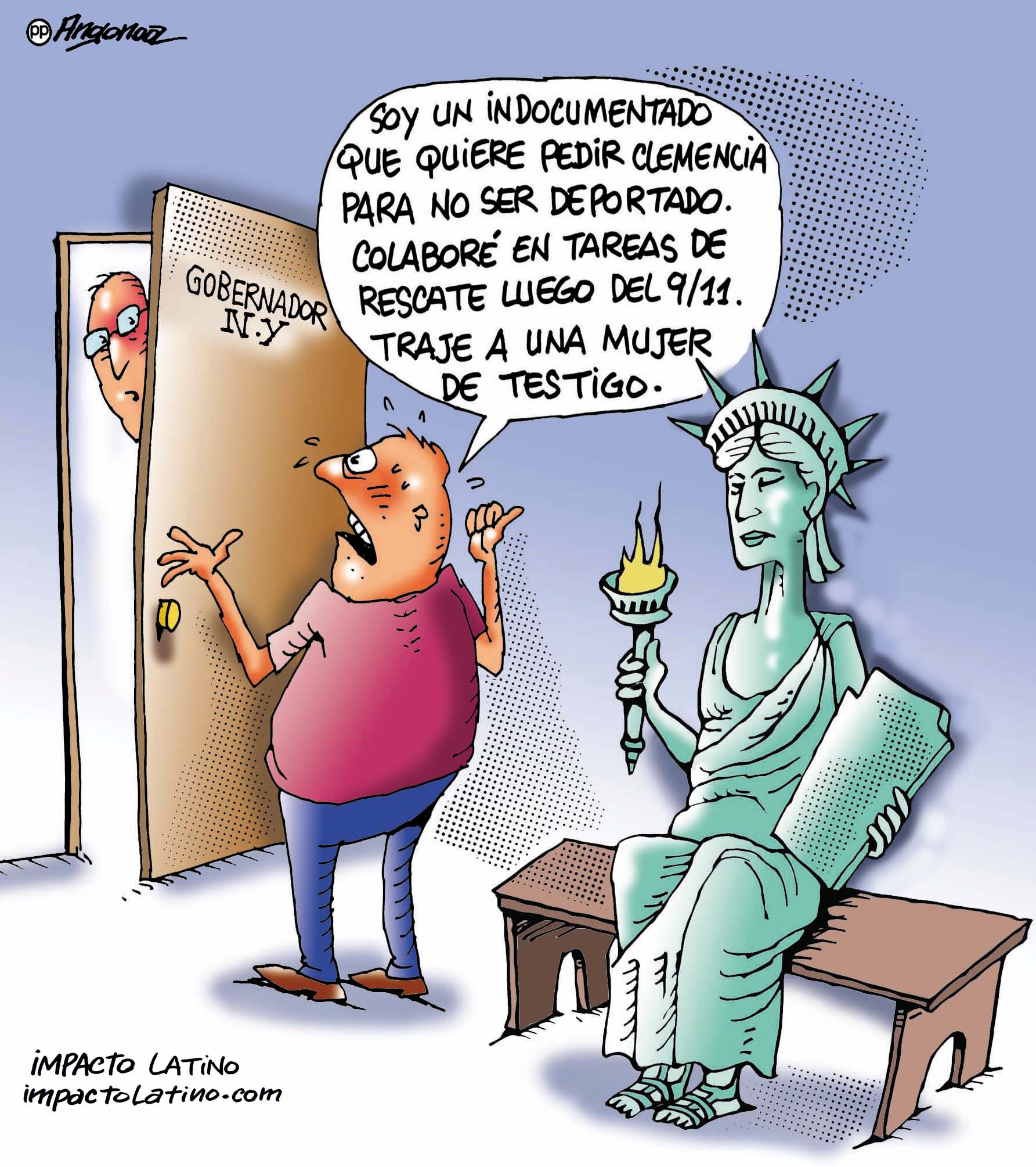 deportaci&oacute;n caricatura 