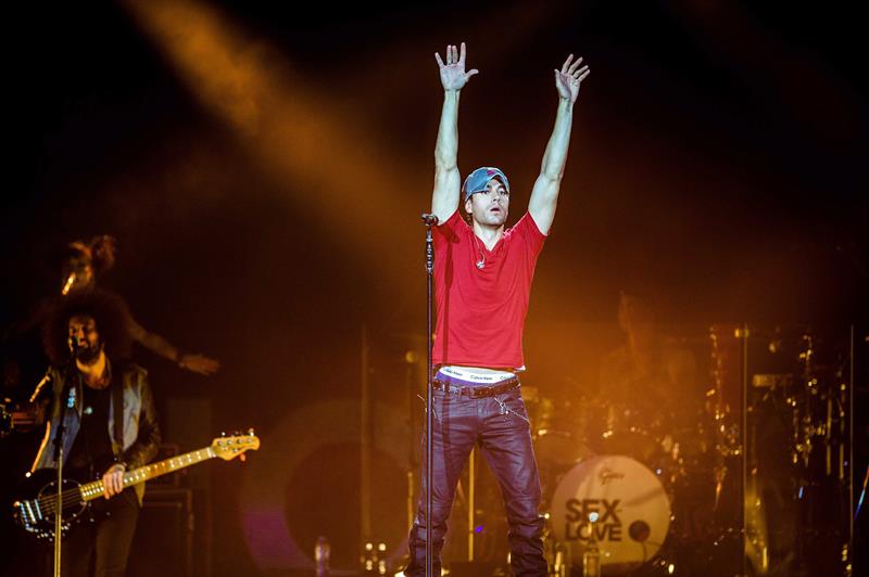 El cantante espa&ntilde;ol Enrique Iglesias