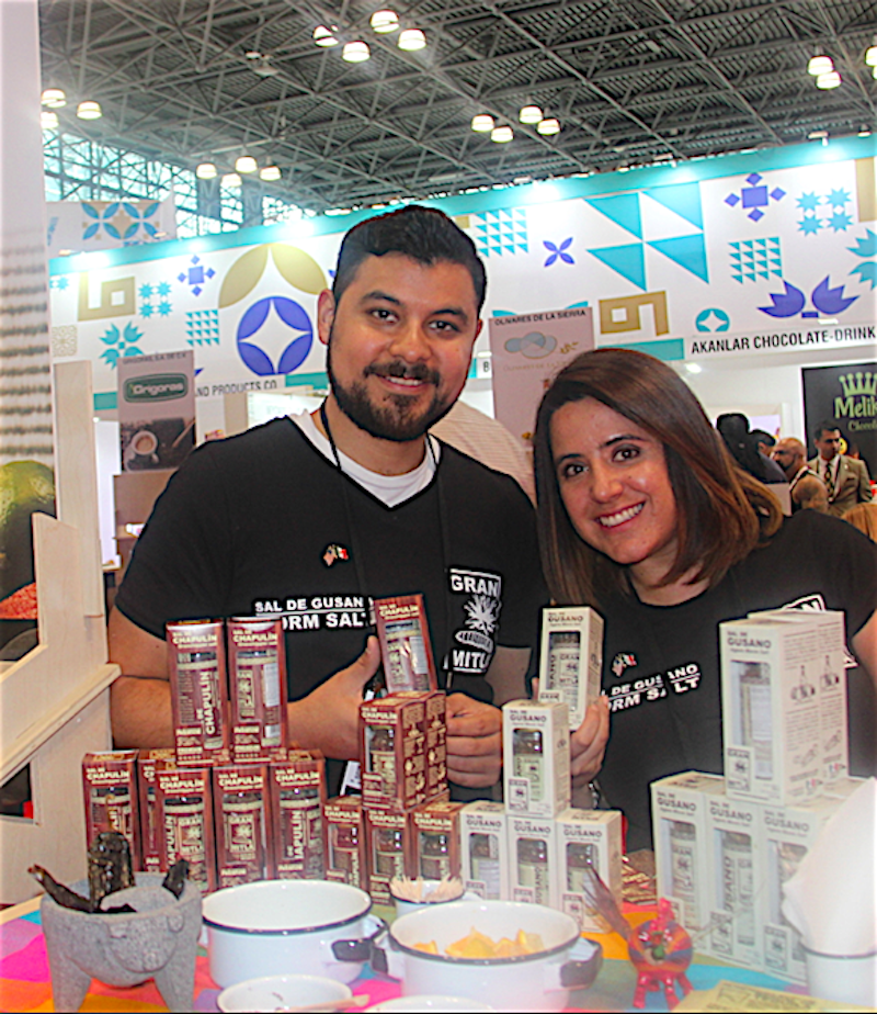 Productores mexicanos ya han introducido la sales de chapul&iacute;n entre los productos gourment de Nueva York que le abren un futuro promisorio a estos insectos prehisp&aacute;nicos muy consumidos en Oaxaca.