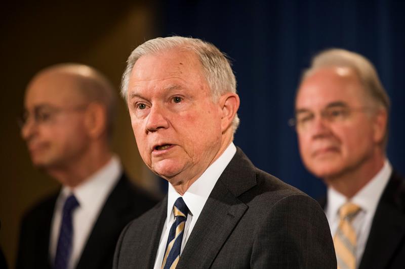  El fiscal general de EEUU, Jeff Sessions 