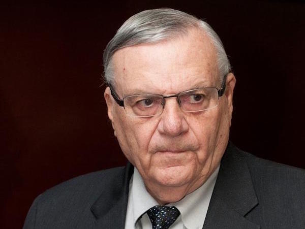 Ex alguacil del condado Maricopa Joe Arpaio.