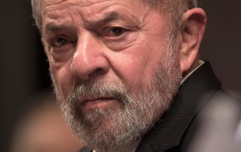 El ex presidente de Brasil Luiz Inacio Lula da Silva 
