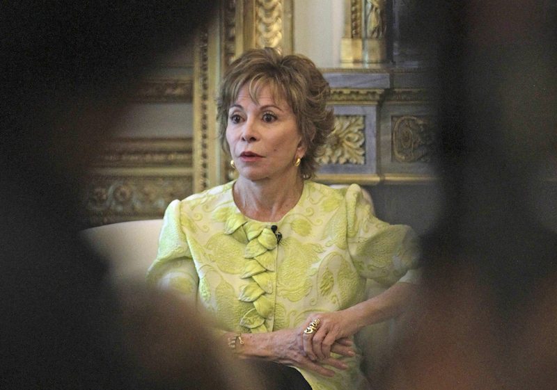Isabel Allende en la presentaci&oacute;n en Madrid de su &uacute;ltima obra: &ldquo;M&aacute;s all&aacute; del invierno&rdquo;