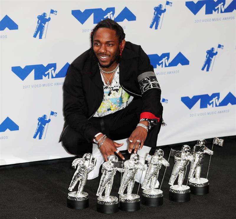  El rapero estadounidense Kendrick Lamar