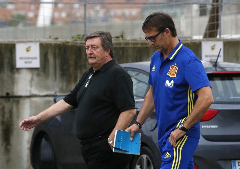 El seleccionador nacional Julen Lopetegui