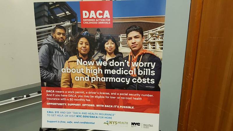Nueva York lanz&oacute; la primera campa&ntilde;a de publicidad dirigida a los inmigrantes en la historia de la ciudad, enfocada a educarles en sus derechos y varias campa&ntilde;as de apoyo a los so&ntilde;adores. (foto tomada del internet, del poster de una campa&ntilde;a de la&nbsp;alcald&iacute;a)