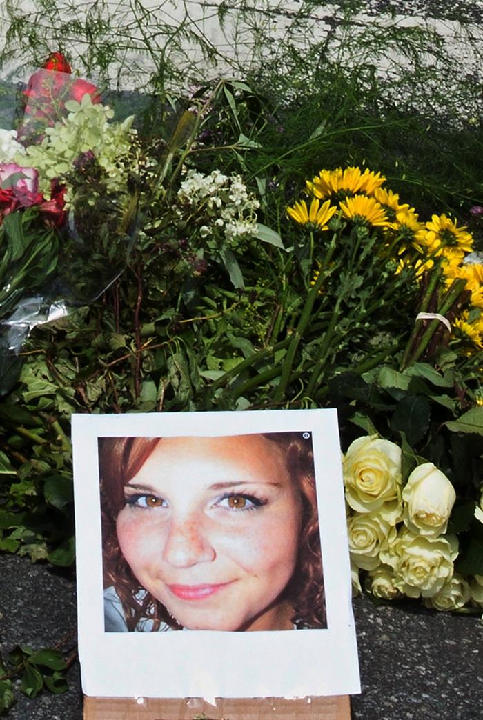 fotografía de Heather D Heyer, una de las tres personas muertas durante la jornada violenta que se vivió el pasado día 12 durante una marcha de blancos supremacistas en Charlottesville, Virginia