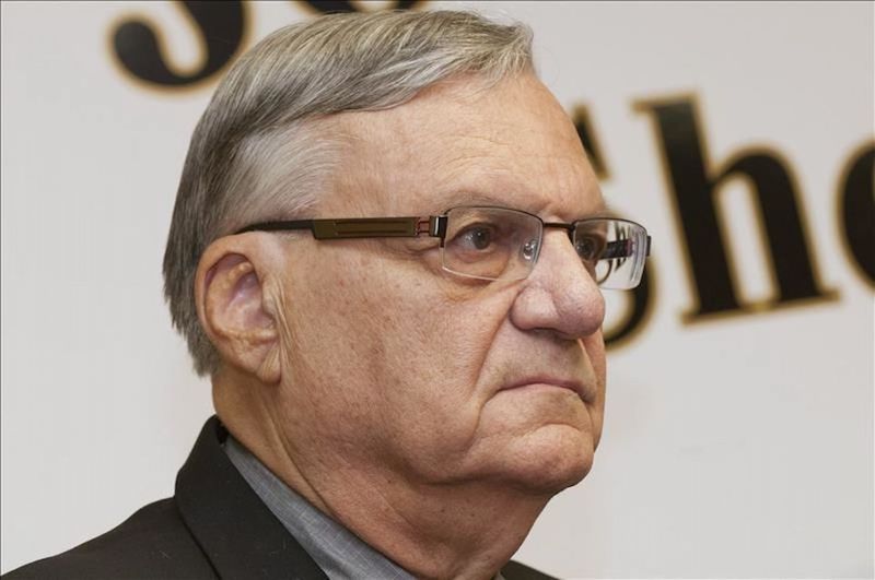 El exalguacil del condado de Maricopa, Joe Arpaio.