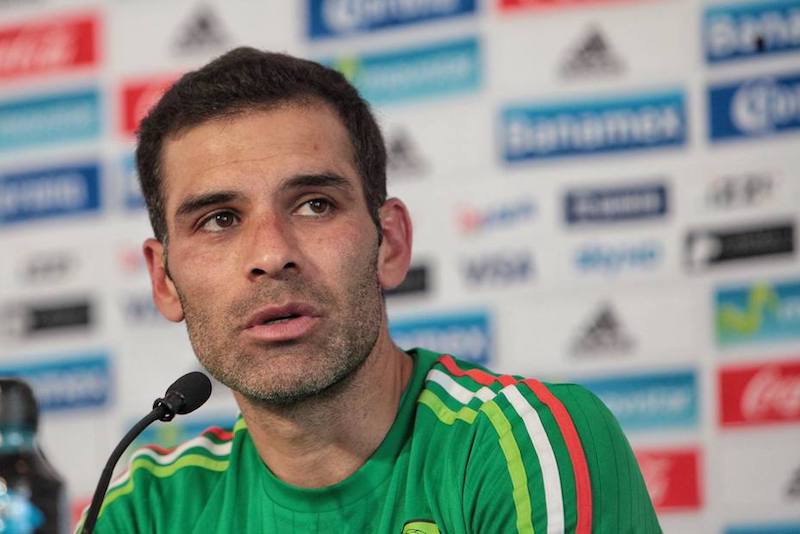 El futbolista mexicano Rafael M&aacute;rquez.
