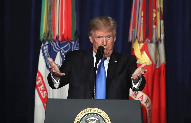 El presidente estadounidense Donald Trump