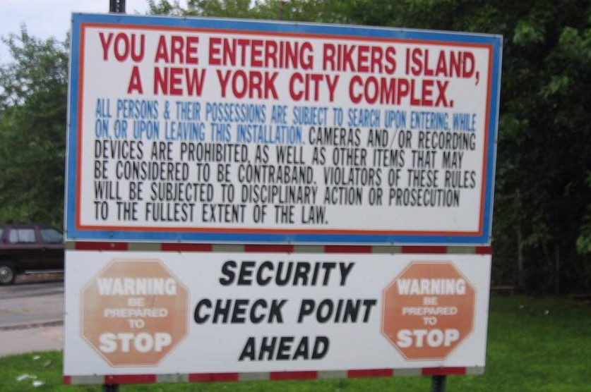 Isla Reikers Nueva York-Centro Penitenciario